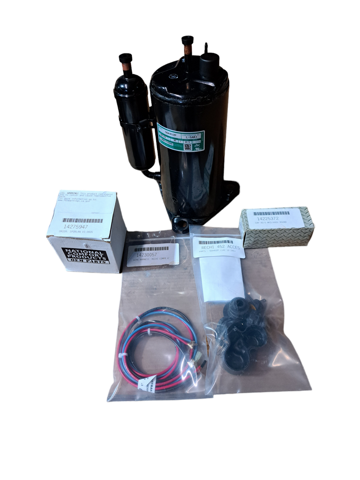 National Comfort Products, 14210245K, 208-230v, R410a, Compressor, KIT - FreemanLiquidators - [product_description]