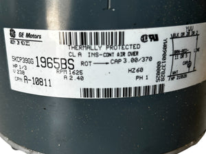 GE Motors, McQuay, 5KCP39GG1965BS, KCP39GG1965BS, 1/3HP, Motor - NEW IN BOX - FreemanLiquidators - [product_description]