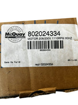 AO SMITH, CE3F011N, MCQUAY, 802024334, 1/20HP, Motor - NEW IN BOX - FreemanLiquidators - [product_description]