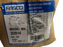 Load image into Gallery viewer, FASCO, D2814, 1/2HP, MOTOR - NEW IN BOX - FreemanLiquidators - [product_description]
