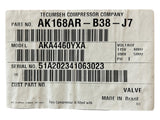 Tecumseh, AK168AR-B38-J7, Reciprocating, 5500 BTU, Compressor, R-22, R-407A - FreemanLiquidators - [product_description]