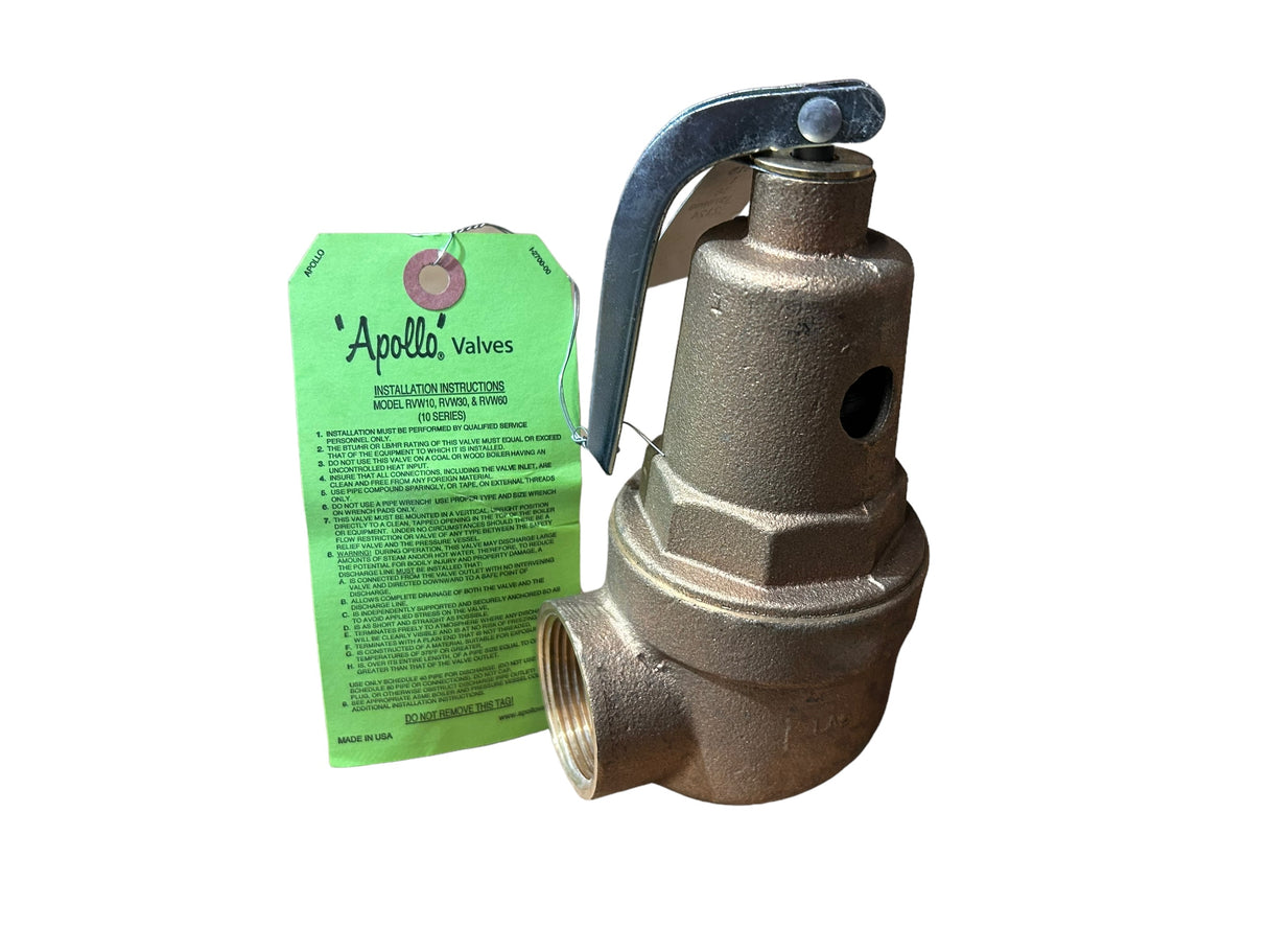 Burnham, #6052810, WTR TRM, Relief Valve, 8-10, (30#), V9A - FreemanLiquidators - [product_description]