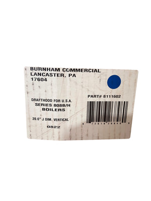 Burnham, 8111602, DRAFTHOOD, for USA Series, 808B/H, BOILERS - FreemanLiquidators - [product_description]