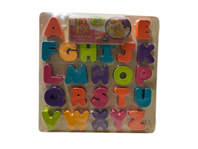 B Toys Alpha B. tical Wooden Puzzle - FreemanLiquidators - [product_description]