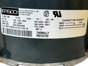 FASCO, E0705, MCQUAY, 802024329, 1/8HP, Motor - NEW IN BOX - FreemanLiquidators - [product_description]