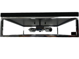 Matteo, M15543BKCH, Clarke Flush Mount Ceiling Light in Black and Chrome - New in Box - FreemanLiquidators - [product_description]