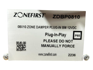 ZONEFIRST, ZDBP0810, 08x10, Zone Damper, Plug-in, Bm 12vdc - NEW NO BOX - FreemanLiquidators - [product_description]