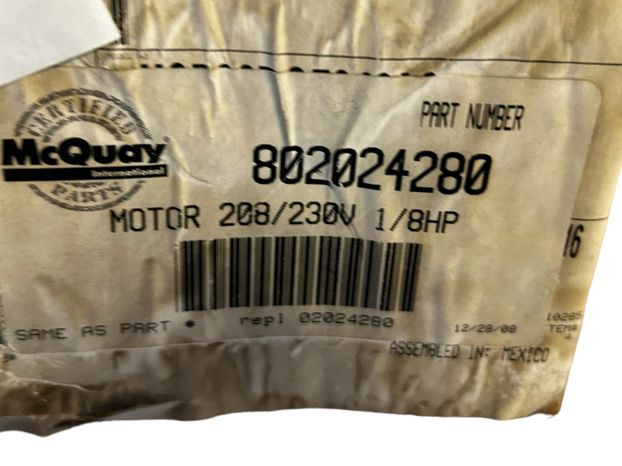 GE MOTORS, 5KCP36DGF340AS, McQuay, 802024280, 1/8HP, Motor - NEW IN BOX - FreemanLiquidators - [product_description]