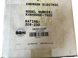 EMERSON, K48HXDDC-1822, MCQUAY, 060641002K, 1/8HP, Motor - NEW IN BOX - FreemanLiquidators - [product_description]