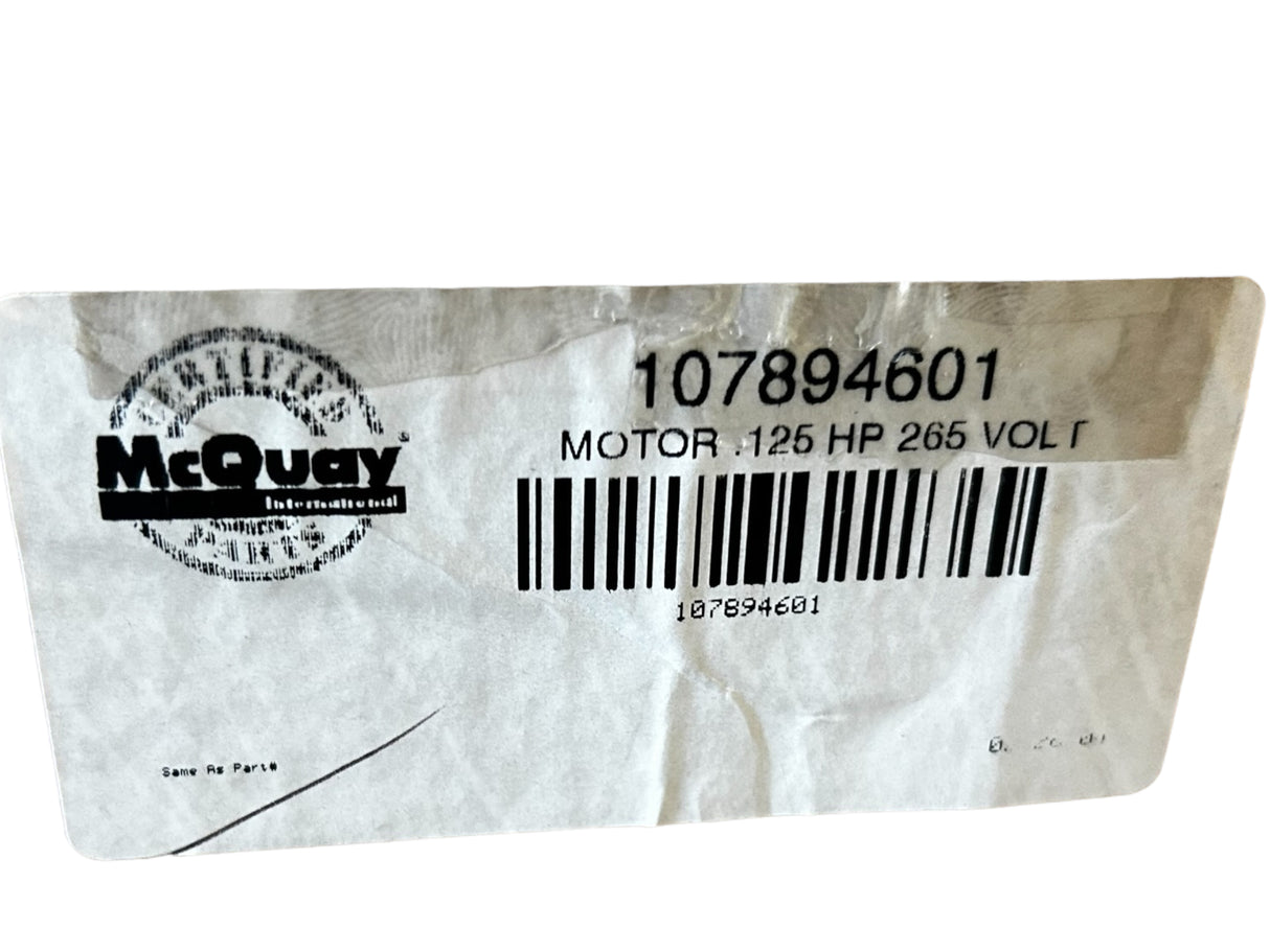 FASCO, 7126-3856, MCQUAY, 107894601, 1/8HP, MOTOR - NEW IN BOX - FreemanLiquidators - [product_description]