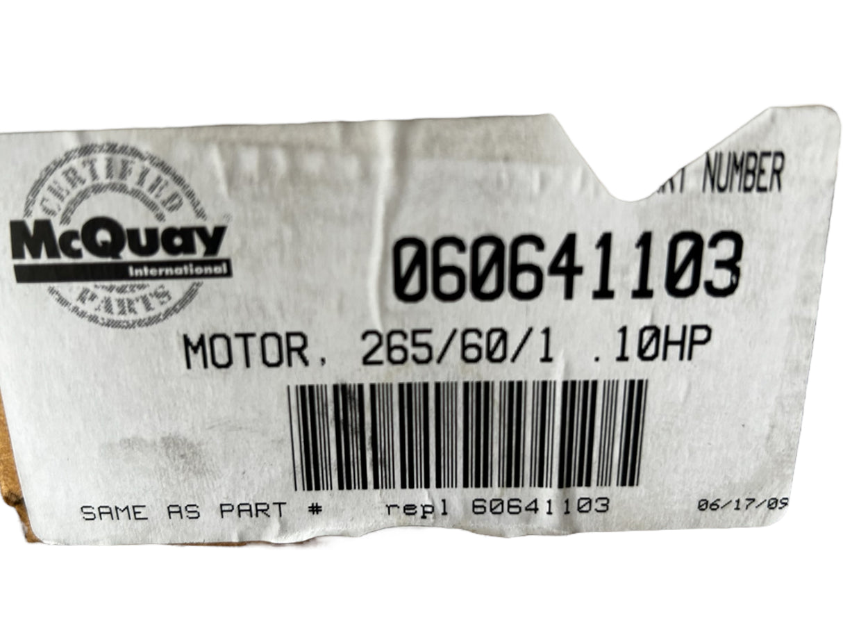 GE MOTORS, 5KSP29DK2973S, MCQUAY, 060641103, 1/10HP, MOTOR - NEW IN BOX - FreemanLiquidators - [product_description]