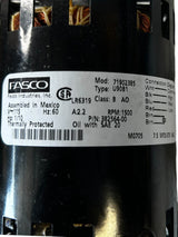 FASCO, 382564-00, MCQUAY, 038256400, 1/10HP, MOTOR - NEW IN BOX - FreemanLiquidators - [product_description]