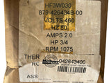 A.O. SMITH, HF3W030N', McQuay, 042643400, 3/4HP, Motor - NEW IN BOX - FreemanLiquidators - [product_description]