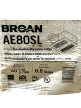 Broan Flex Series, AE80SL, 80 CFM, 0.7 Sones, Humidity Sensing Ventilation Fan - FreemanLiquidators - [product_description]