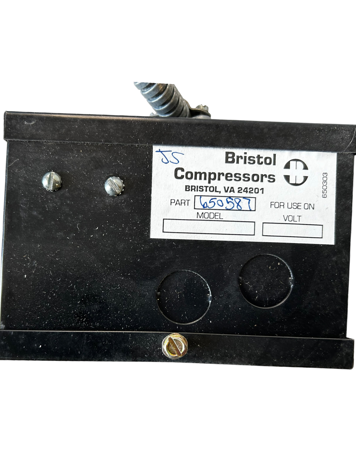 BRISTOL, M51B542BBCB, 5420 BTU, MED TEMP, HERMETIC, COMPRESSOR, 208/230/60/1, R404/R50 - NEW IN BOX - FreemanLiquidators - [product_description]