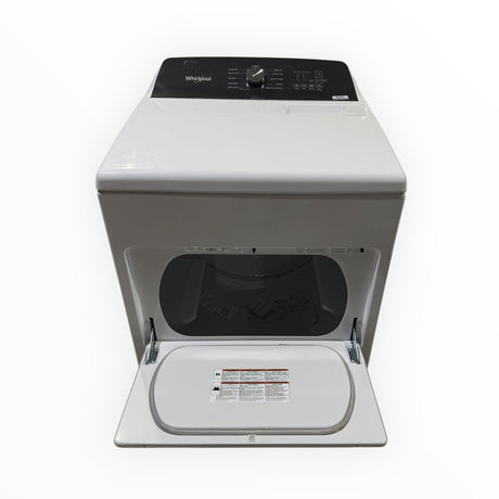 Whirlpool, Top Load, Moisture Sensing Gas Dryer - 7.0 cu. ft. (WGD5010LW) - Freeman Liquidators - [product_description] - Top Load