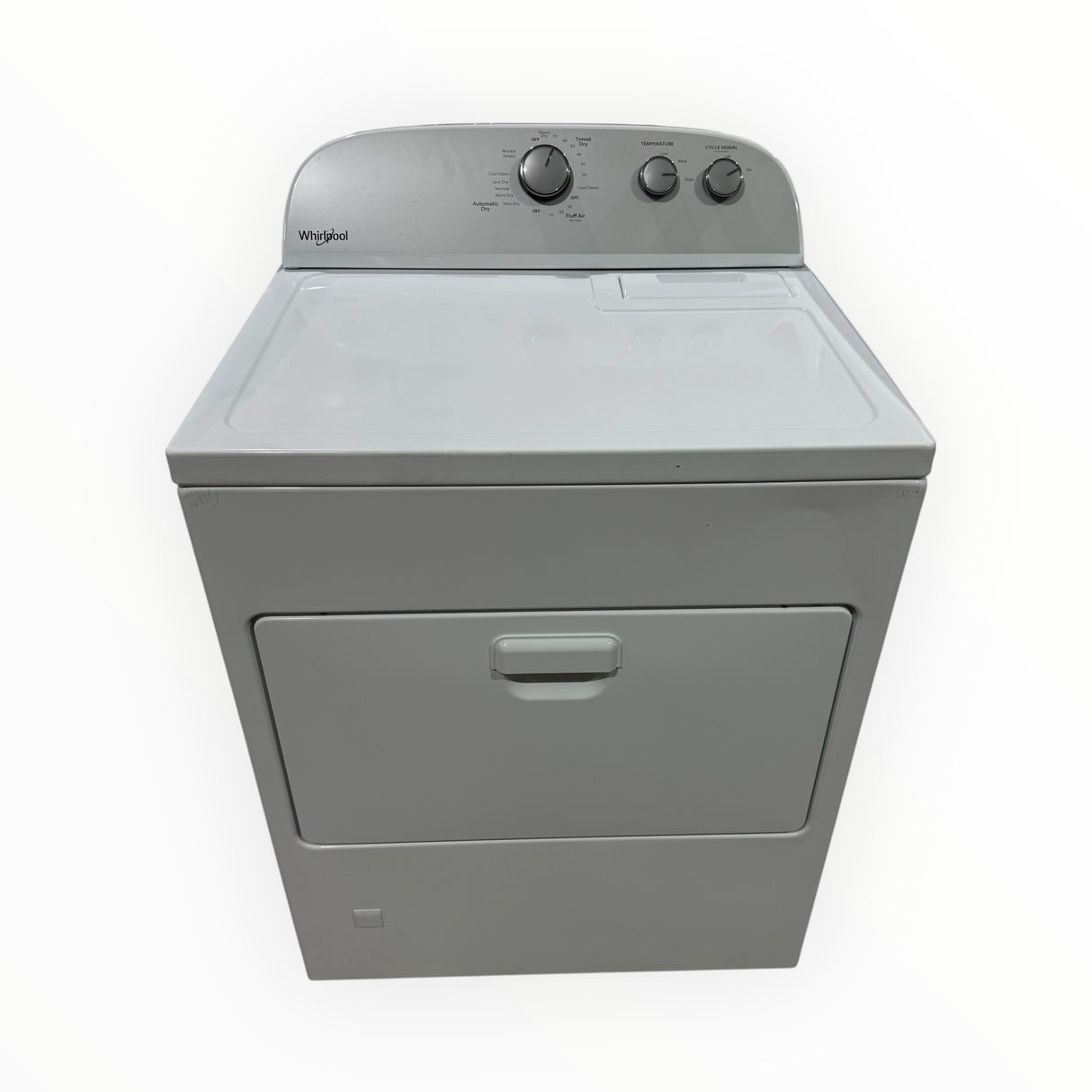 Whirlpool, Top Load Gas Dryer with AutoDry Drying System - 7.0 cu. ft. (WGD4950HW) - Freeman Liquidators - [product_description] - Top Load