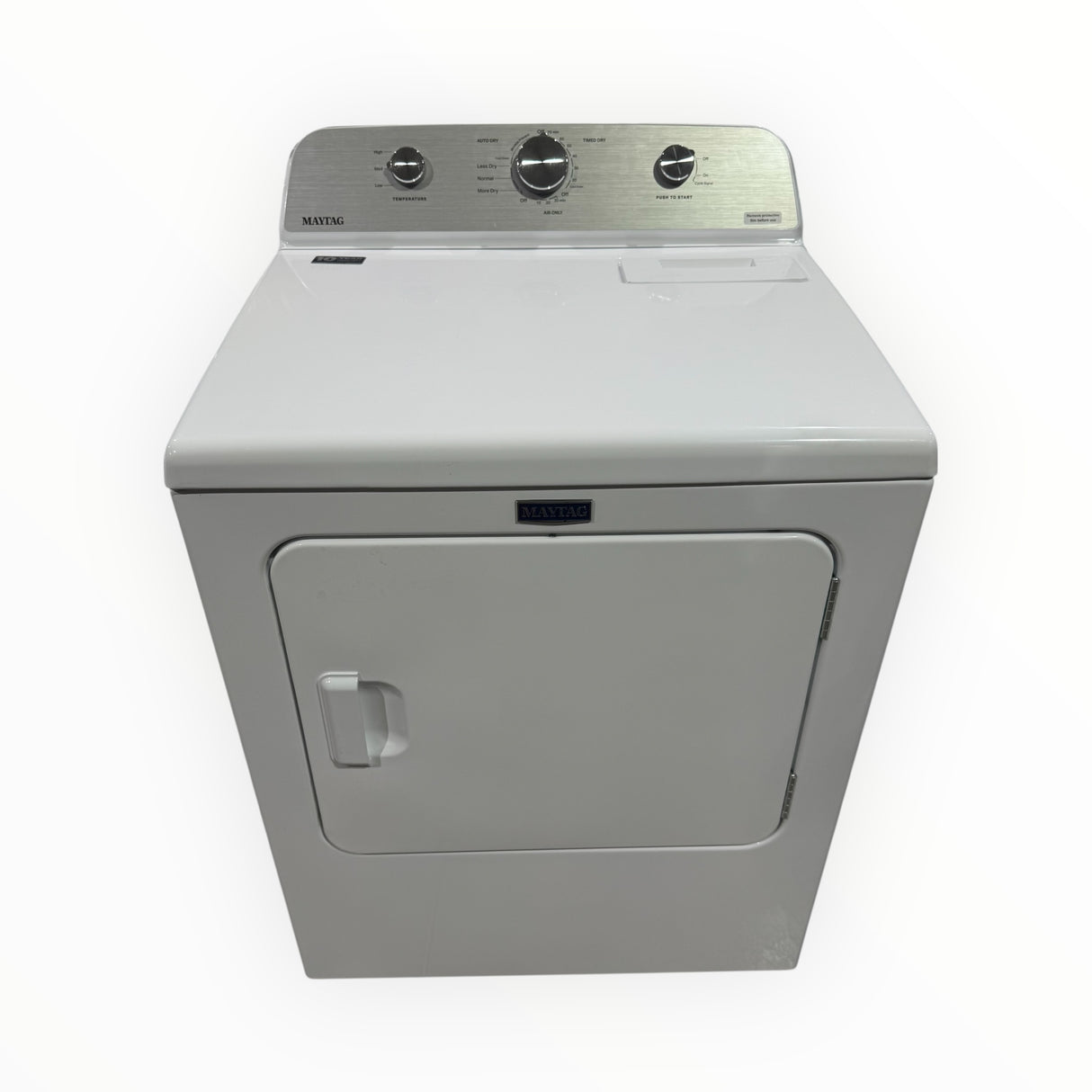 Maytag, Top Load Wrinkle Prevent Electric Dryer - 7.0 cu. ft. (MED4500MW) - Freeman Liquidators - [product_description] - Top Load