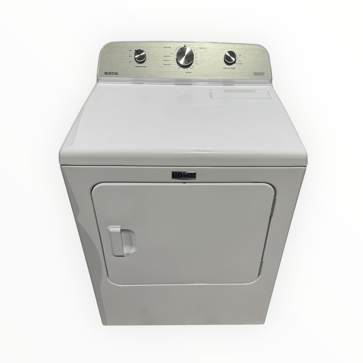 Maytag, Top Load Wrinkle Prevent Electric Dryer - 7.0 cu. ft. (MED4500MW) - Freeman Liquidators - [product_description] - Top Load