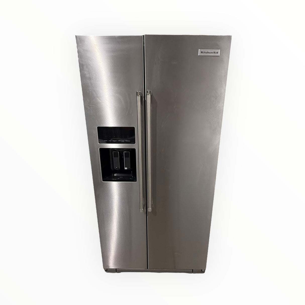KitchenAid, 22.6 cu ft. Counter-Depth, Side-by-Side, Refrigerator (KRSC703HPS) - Freeman Liquidators - [product_description] - 22.6 cu ft.