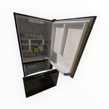Whirlpool, 30-inches wide, Bottom-Freezer Refrigerator, with, SpillGuard Glass Shelves, 18.7 cu. ft., WRB329DMBB - Freeman Liquidators - [product_description] - 18.7 cu. ft.
