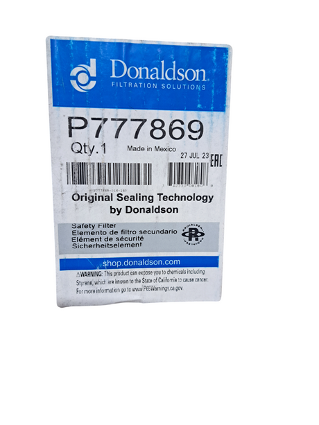 Donaldson, P777869, Air Filter, RADIALSEAL - FreemanLiquidators - [product_description]