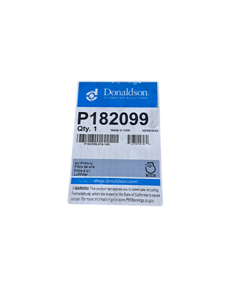 Donaldson, P182099, Air Filter, Primary Round - FreemanLiquidators - [product_description]