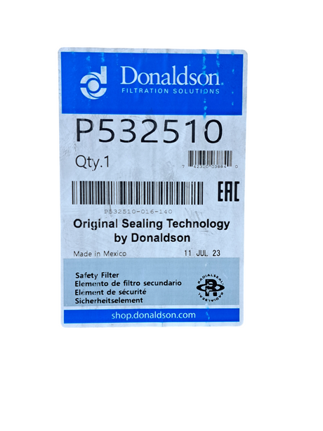 DONALDSON, P532510, AIR FILTER, SAFETY RADIALSEAL - FreemanLiquidators - [product_description]