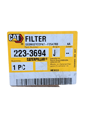 Caterpillar, 223-3694, Cabin Air Filter - FreemanLiquidators - [product_description]