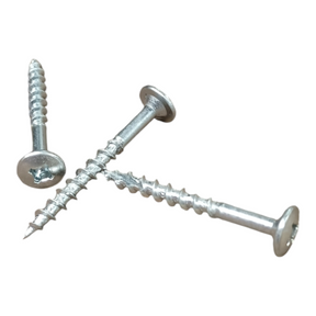 Hardware Resources 8X112017WCH - #8 x 1-1/2" Standard Round Washer Combo Type 17 with 2/3 Thread Finish: Zinc Sold by Keg Bucket - Freeman Liquidators