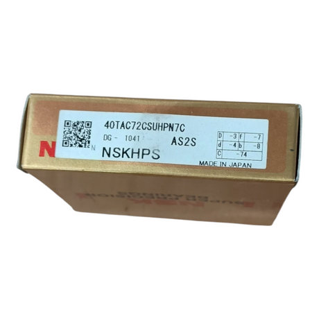 NSK 40TAC72CSUHPN7C Ball Screw Support Bearings, 40 mm ID, 72 mm OD 15 mm Width