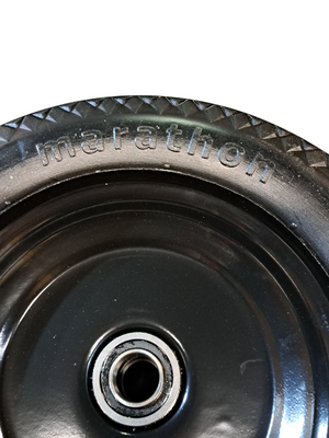 Marathon, 4.10/3.50-4LP, Flat Free Tires - Freeman Liquidators