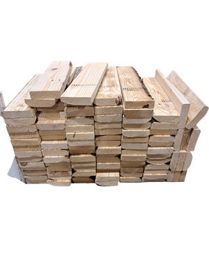 2" X 6" X 24" Kiln Dried #2 Pine Boards - BUNDLE PRICING AVAILABLE, 512 Per Bundle - IN STORE PICKUP ONLY - Freeman Liquidators