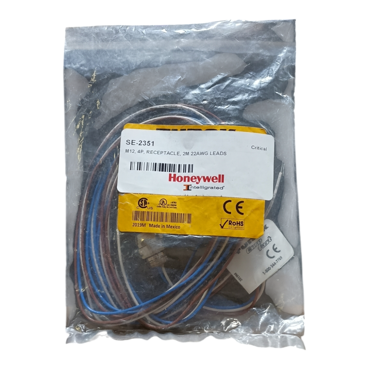 TURCK, FKD 4.4-2, EUROFAST RECEPTACLE - Freeman Liquidators