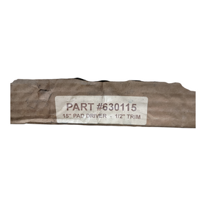 15", Pad Driver, 1/2" Trim, 630115