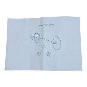 Hyster, 3022847, Forklift Mirror | 4x8 Inch Acrylic with Telescoping Arm - Freeman Liquidators