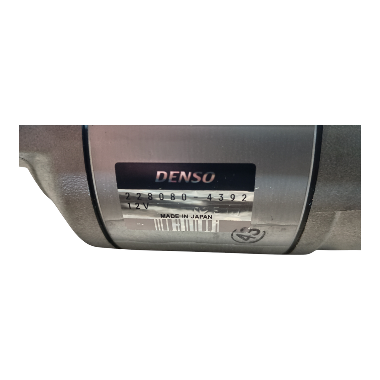 Denso 228080-4392 Starter Motor | 12V 1.4kW | Fits Toyota Forklifts with 4Y/4P Engines