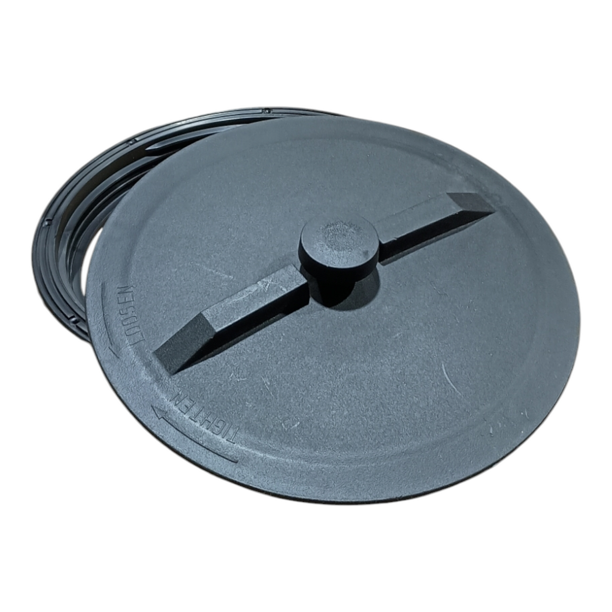 TL5527A, 12" Threaded Tank Lid, with Air Vent (Lid Only No Rim)