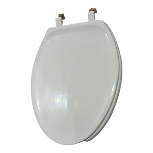 Beneke, 521 HPSS, Solid, Plastic, Open, Front, Elongated, Toilet, Seat, White - Freeman Liquidators