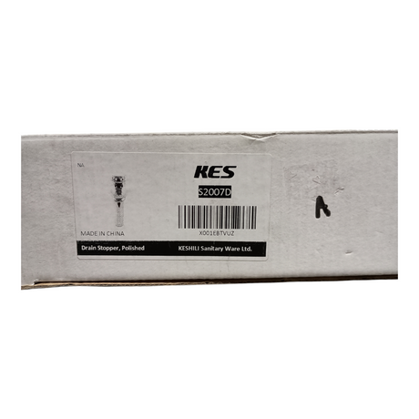 KES, Drain, Stopper, Polished Chrome - Freeman Liquidators