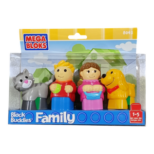 Mega Bloks, Block, Buddies, Family, Pet, Figures