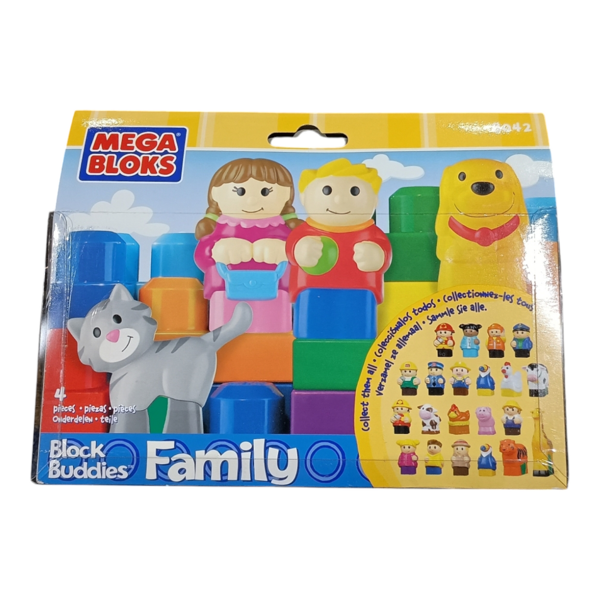 Mega Bloks, Block, Buddies, Family, Pet, Figures