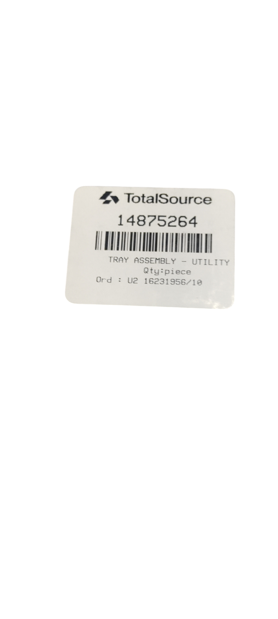 TotalSource 14875264 Utility Tray Assembly – Compatible with Mitsubishi 91E1209600