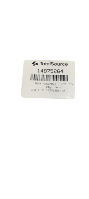 TotalSource 14875264 Utility Tray Assembly – Compatible with Mitsubishi 91E1209600 - Freeman Liquidators