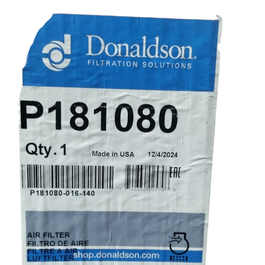 Donaldson P181080 Air Filter – Primary Round