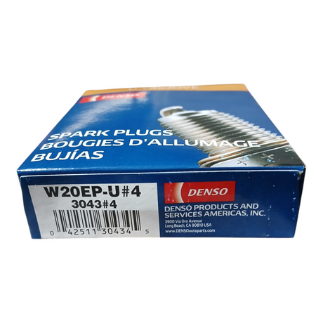 Denso W20EP-U#4 Spark Plugs 4-Pack