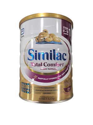 Similac Total Comfort Baby Formula Powder, Imported, Easy-to-Digest, 820 g (28.9 oz) Can