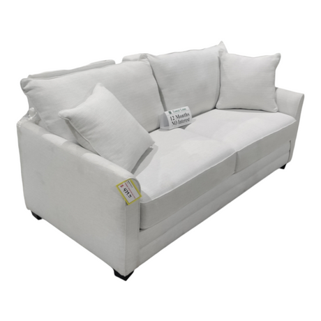 White, Cloth, Loveseat, In-Store Pickup Only