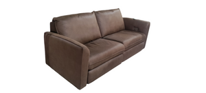 Brown, Microfiber, Power, Reclining, Loveseat, In-Store Pickup Only