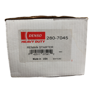 Denso, 280-7045, Heavy Duty, Reman Starter